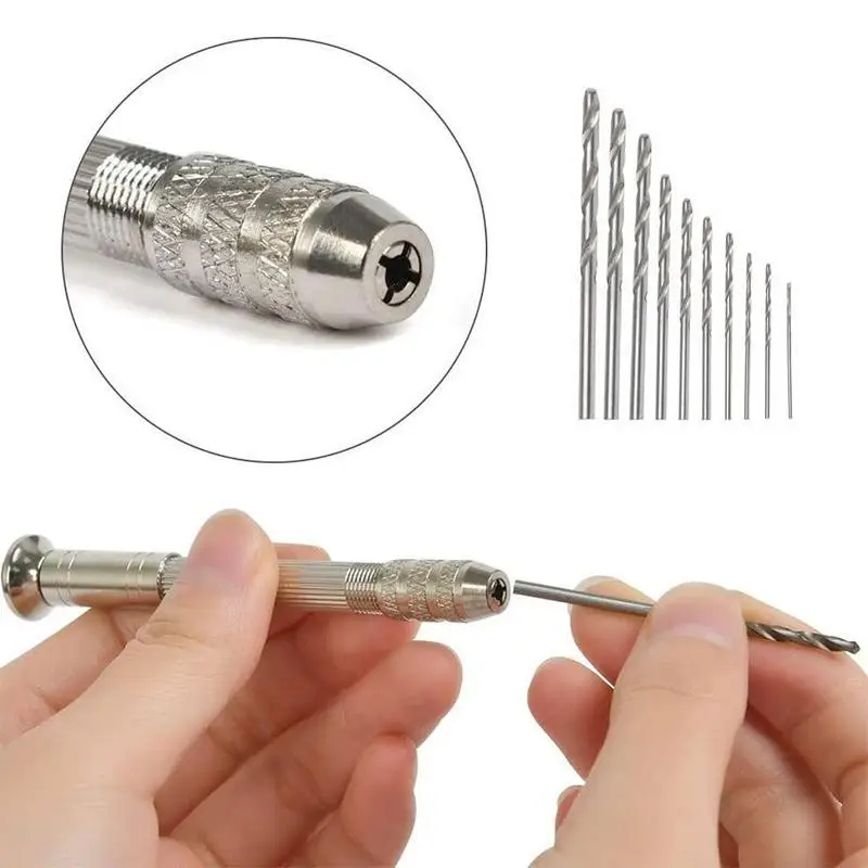 Nail Art Jewelry Ring Drill Pierce Bit for Acrylic Gel Tip High Precision Decoration Accessory for Salon Home Use