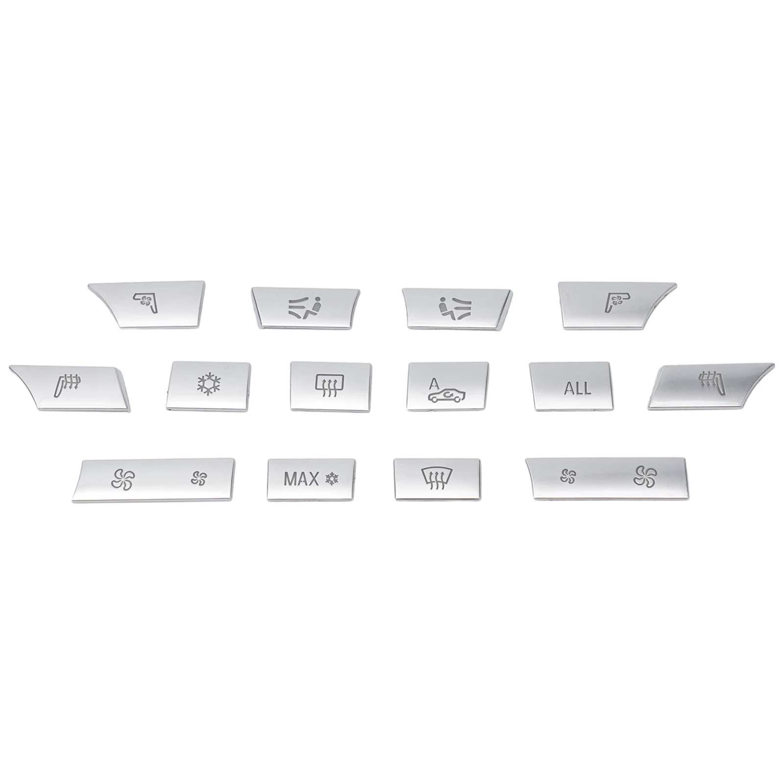 قم بترقية مظهر سيارتك مع مجموعة غطاء أزرار التحكم في التيار المتردد الهوائي المركزي لسيارات BMW 5 6 7 F10 F07 F01 F02 F06 #3