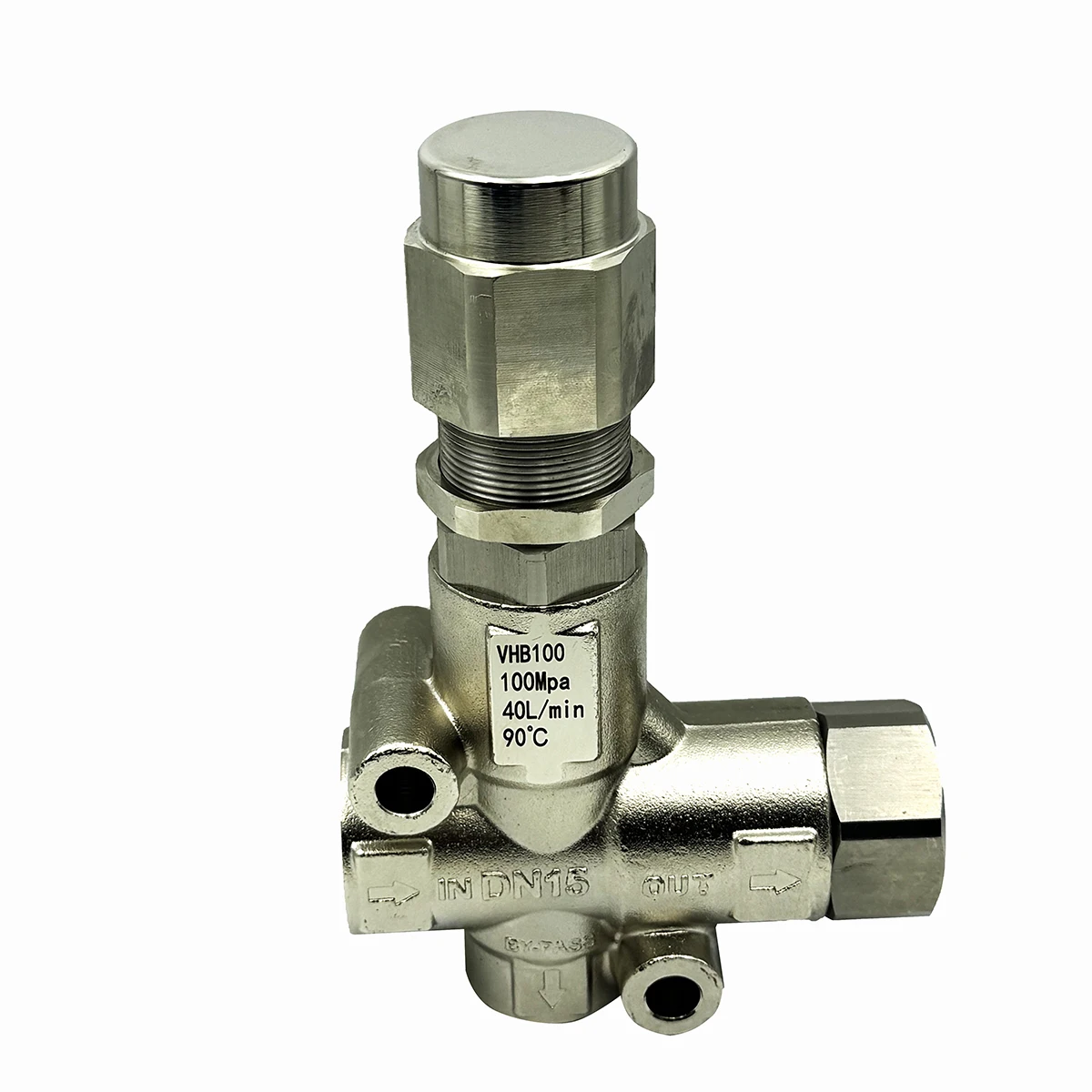 

High Pressure Product Washer Adjustable Stainless Steel Material 1/2in Pressure Regulating Control Valves