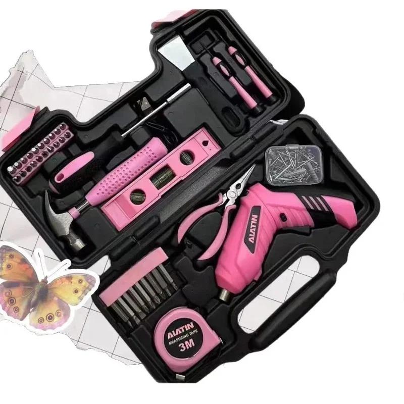 Deluxe High-Quality Mobile Phone Repair Tool Kit Power Screwdriver Set Women's Manual Tools for Electronics Maintenance