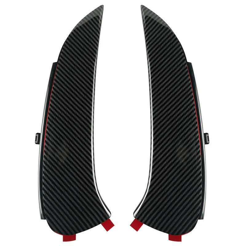 Für Mercedes Benz W206 Limousine S206 Wagon C200 C220 C300 C43 C63 AMG 2021 2022 2023 + Hinten Bumper Lip Splitter spoiler Seite Canards – Detail 6