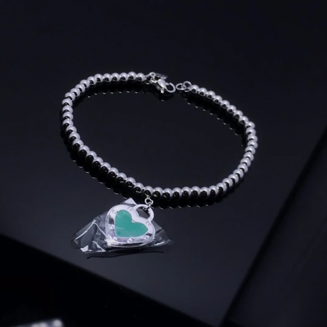 2024 new High Quality 925 Silver  New Bead Bracelet for Women New Product Ladies Jewelry Gift