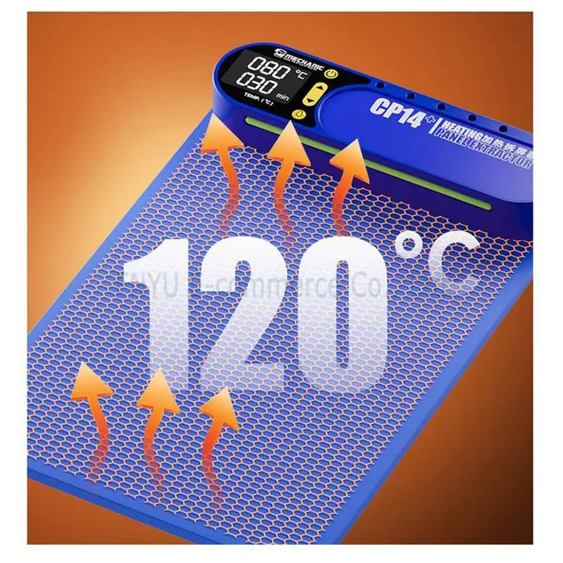 MECÂNICO CP14 + Removedor de Tela LCD para Telefone Ipad Extrator de Painel de Aquecimento de 14 polegadas com Luz de Poeira Pré-aquecimento Remove Plataforma