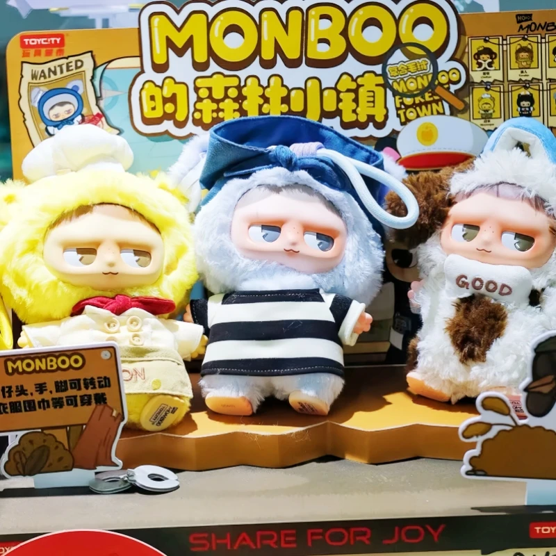 

Лидер продаж, аутентичная серия Monbo Forest Town, слепая коробка, модные игрушки, фигурки, украшения, брелок, праздничные подарки, милая игрушка-сюрприз