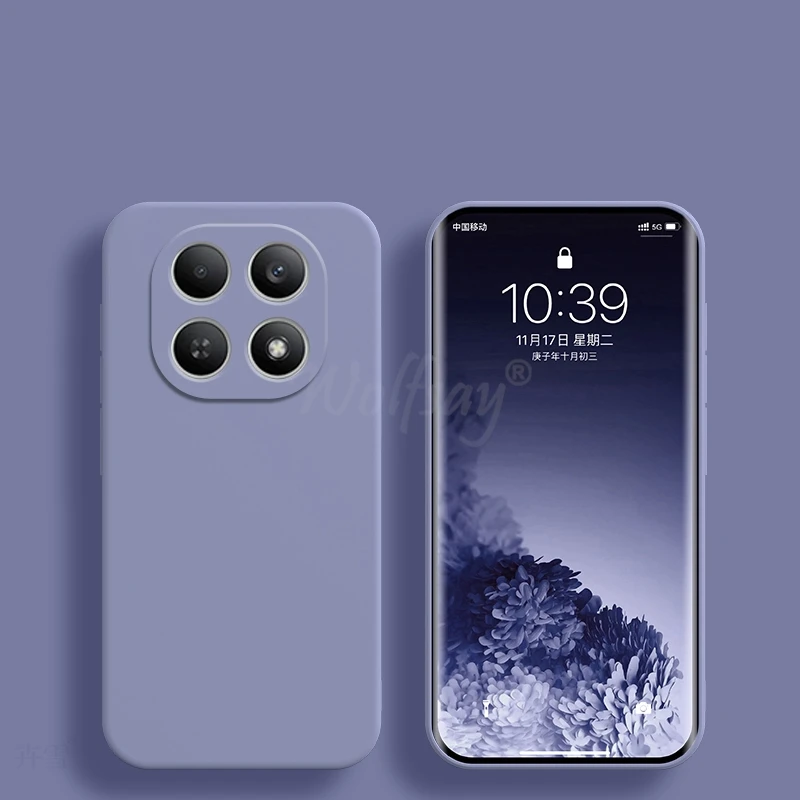 Für Xiaomi Redmi Note 15 Pro Hülle, flüssiges Silikon, schlichtes Gummi, Redmi Note 15 Pro Cover, Telefonschutz, Redmi Note 15 Pro Plus – Detail 19