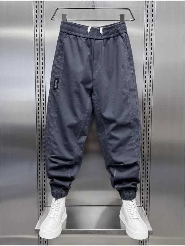 

plus Size 300 Pou American High Street Workwear Casual Pants Men's Spring Autumn Open S Design Harlan Sports Trousers