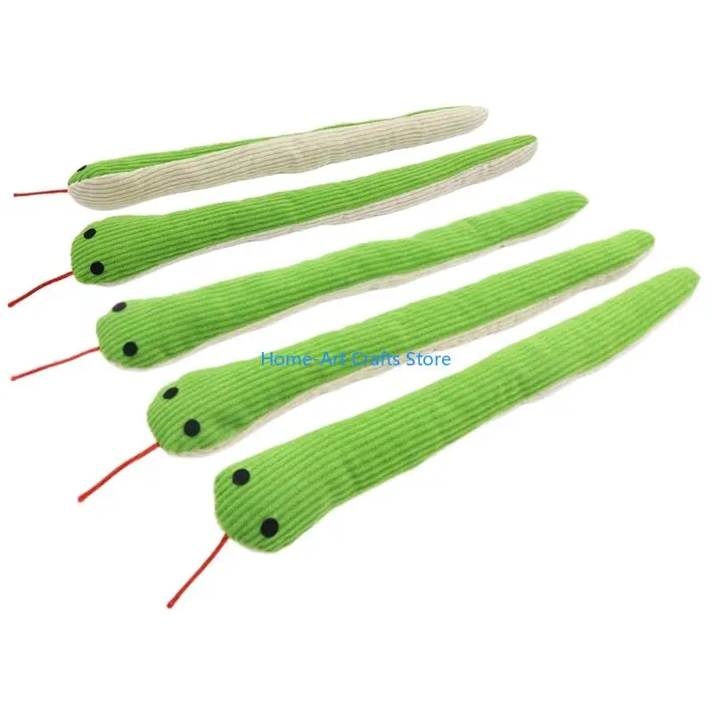 Y3NA Fabric Snake Toy For Small Cats Promotes Active Play And Curiosity Pet Plaything Tool