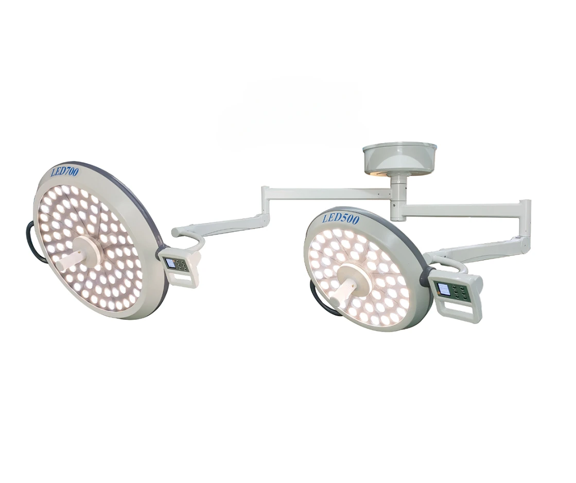 Medical Double Head Ceiling Mounted OT Shadowless LED Operation Room Light Surgical Lamp Operating Lamp