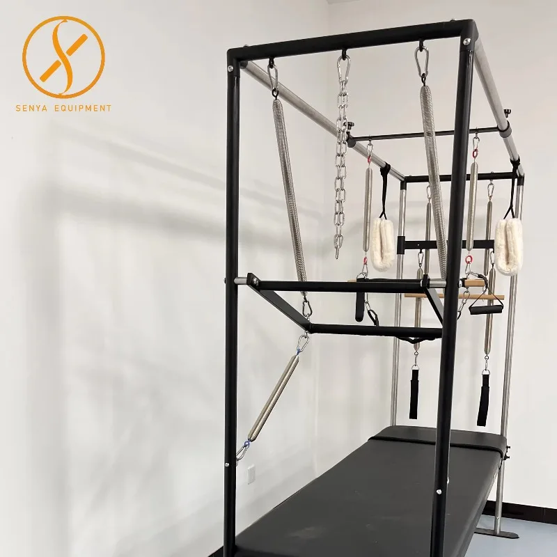 YTYIN كامل ترابيز الألومنيوم بيلاتيس المصلح مزيج بيلاتيس ترابيز الجدول #4