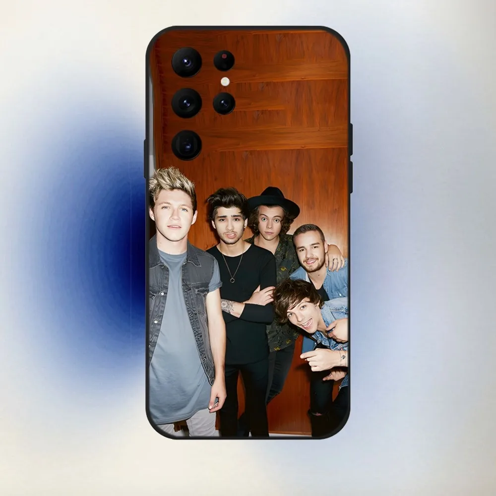 One D-DirectionS 1D  Phone Case For Samsung S24,23,22,30,21,10,9,Ultra,Plus,Lite,FE,5G Black Soft Case