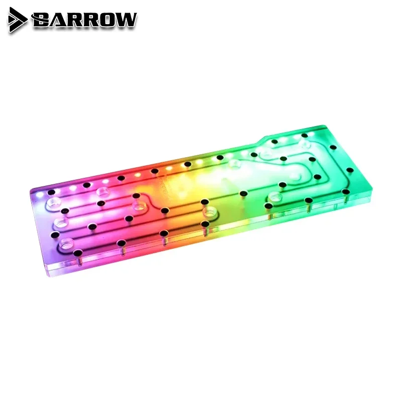 

Barrow TT A500TG Case Waterway Board Reservoir Water Tank For PC water cooling system construction 5V ARGB 3pin