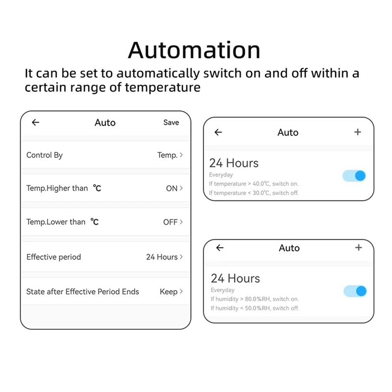 A14F-Ewelink Smart Temperature Switch 20A With Temperature Sensor Support Remote Control For Fish Tank Greenhouse Planting