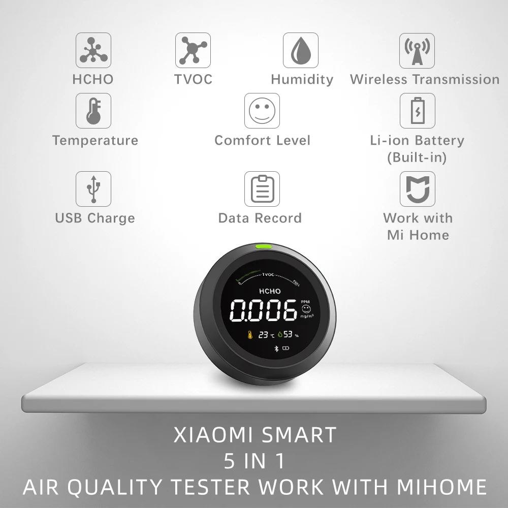 PTH-3M プロフェッショナル空気品質検出器赤外線空気モニター
