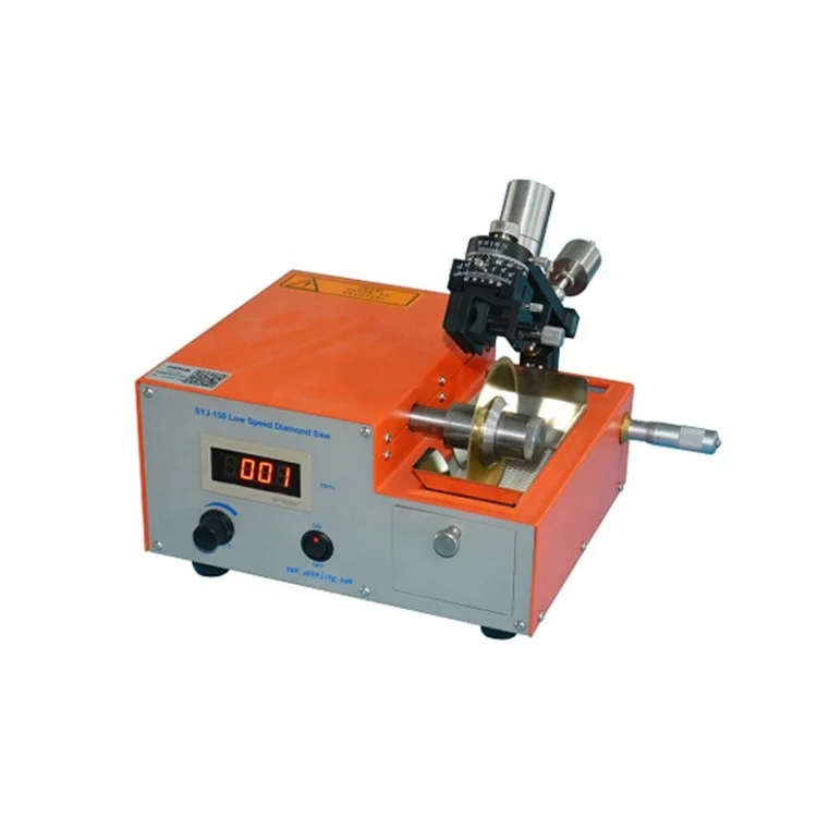 Digital Low Speed Diamond Saw with 4