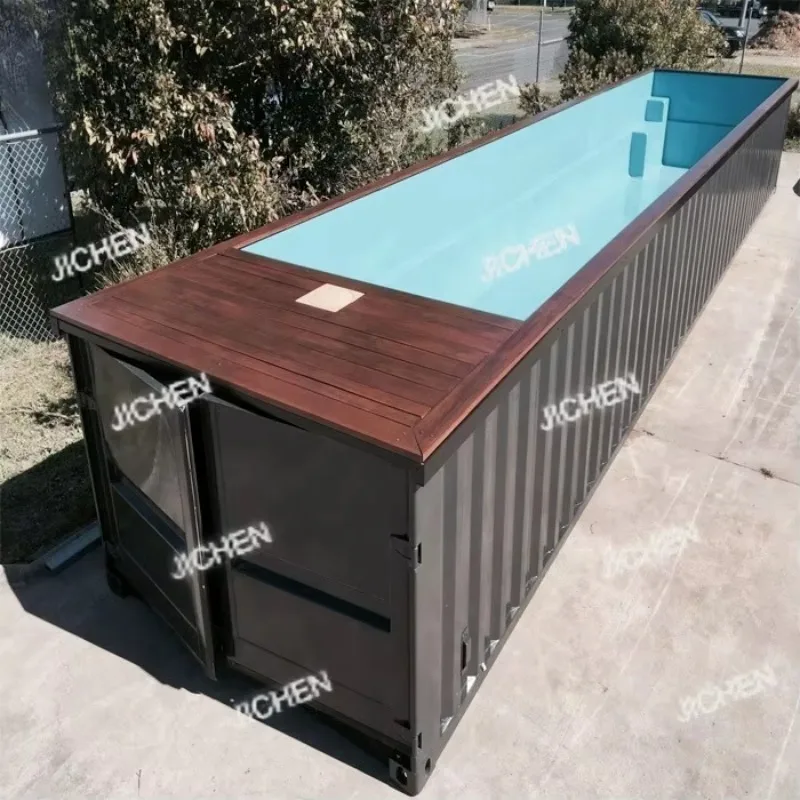 

Контейнерный бассейн HS Deposit20Ft 40ft в современном стиле, изготовленный на заказ