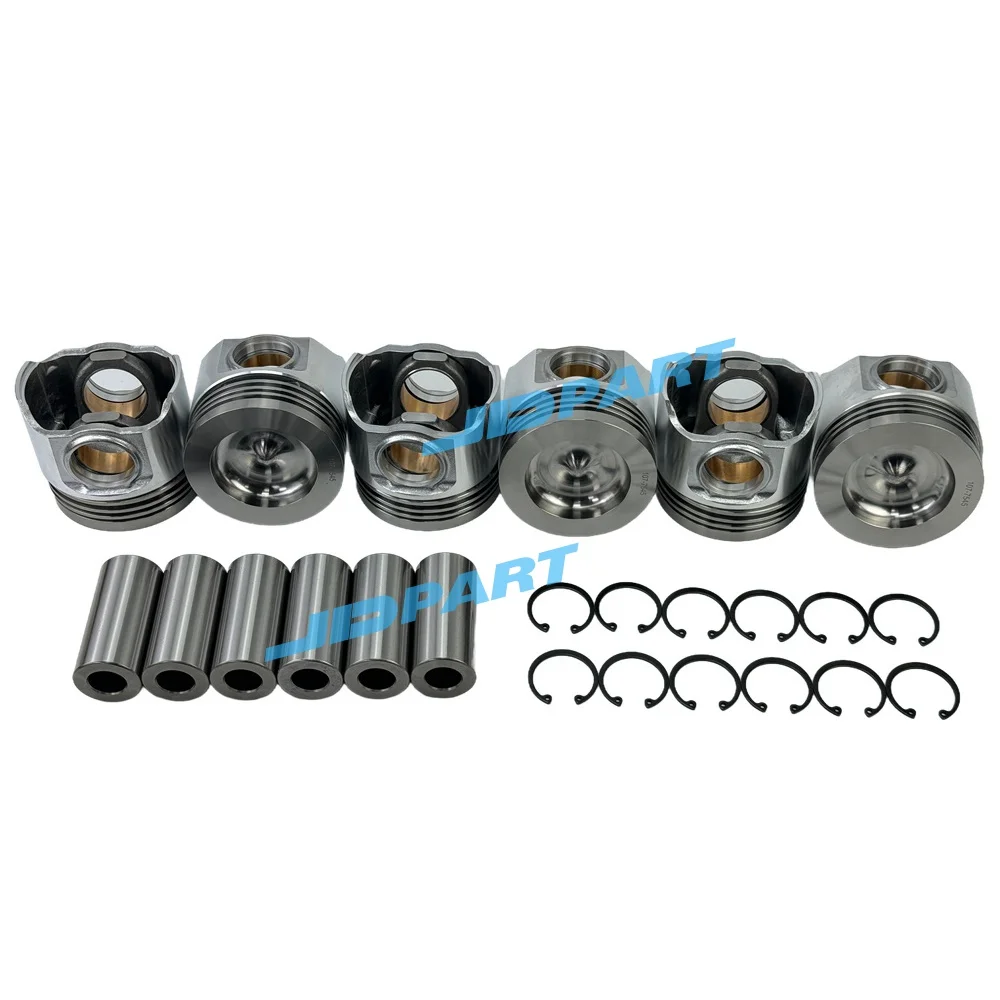 6 STKS 3116 Zuigerset 238-2716 107-7545 Voor Caterpillar Motoronderdelen