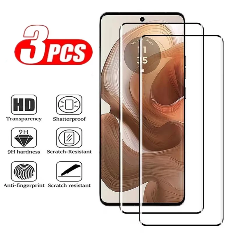 Para OPPO Find X7 Ultra curvado cubierta completa película protectora de vidrio templado encontrar X3 X5 X6 Pro N N2 Reno 12 10 11 9 Protector de pantalla