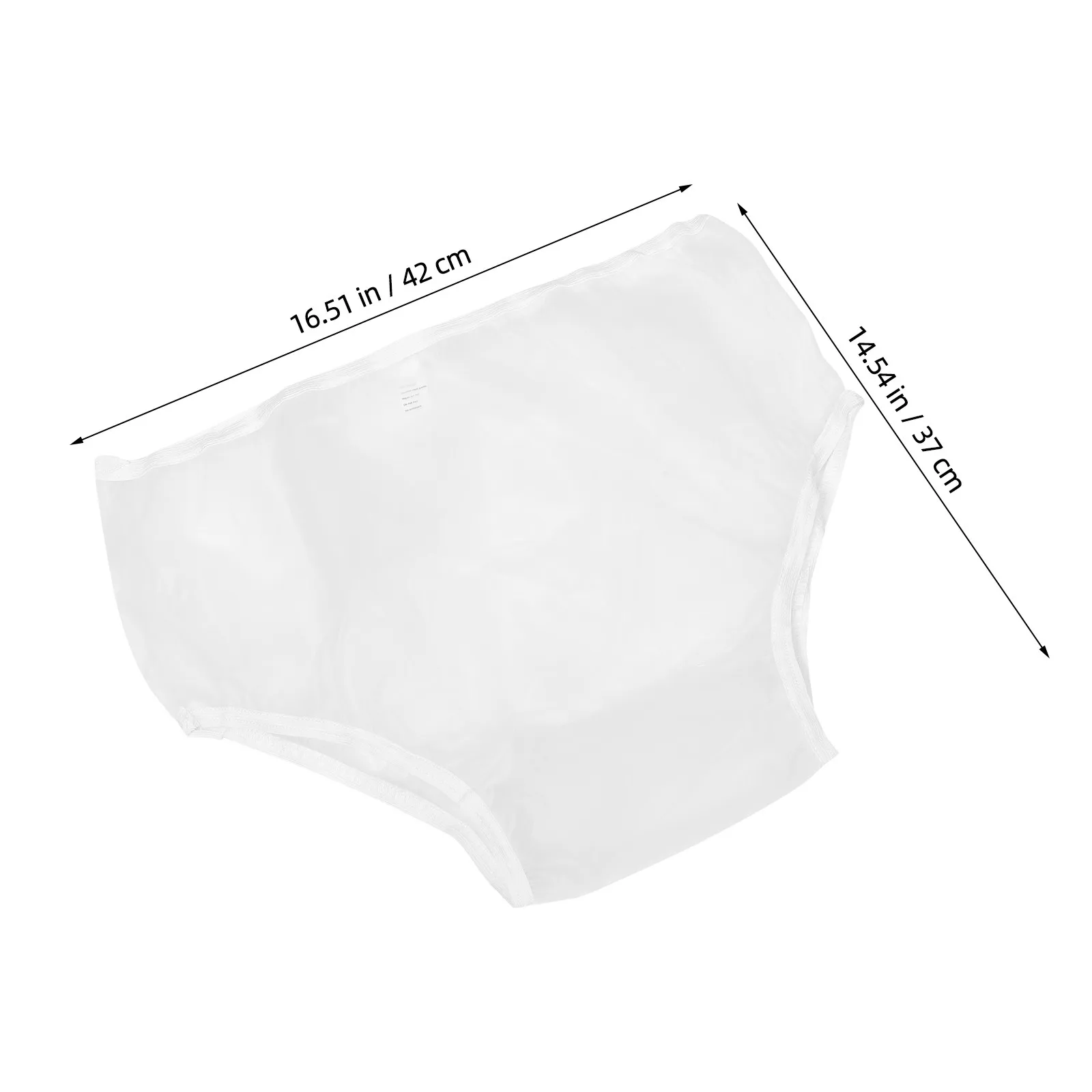 3Pcs Washable Adult Diaper Covers Waterproof Eva Material Pull-Up Pants for Elderly Leakproof Comfortable Reusable Incontinence