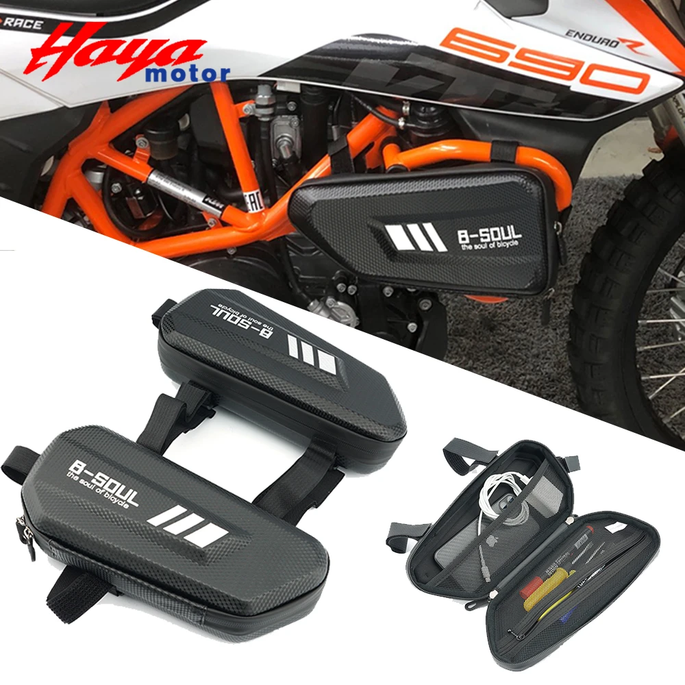 

For KTM RC390 DUKE 790 890 1290 Super duke 1050 1090 1190 ADV Adventure New Motorcycle Side Hard Shell Waterproof Triangle Bag