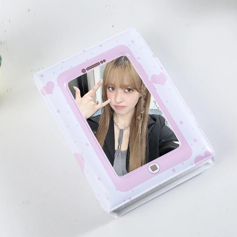 Cute Cat Photo Card Card Album Postcard Organizer Card Album Collectible Card Lomo Card Kpop Binder Idol Album Card Album Photo