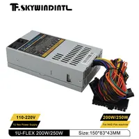 Mini PSU Computer 1U 200w 250W 300W Power Supply AIO Flex NAS POS Small 1u 200W Switching ATX PSU 110V 220V Server Desktop Power