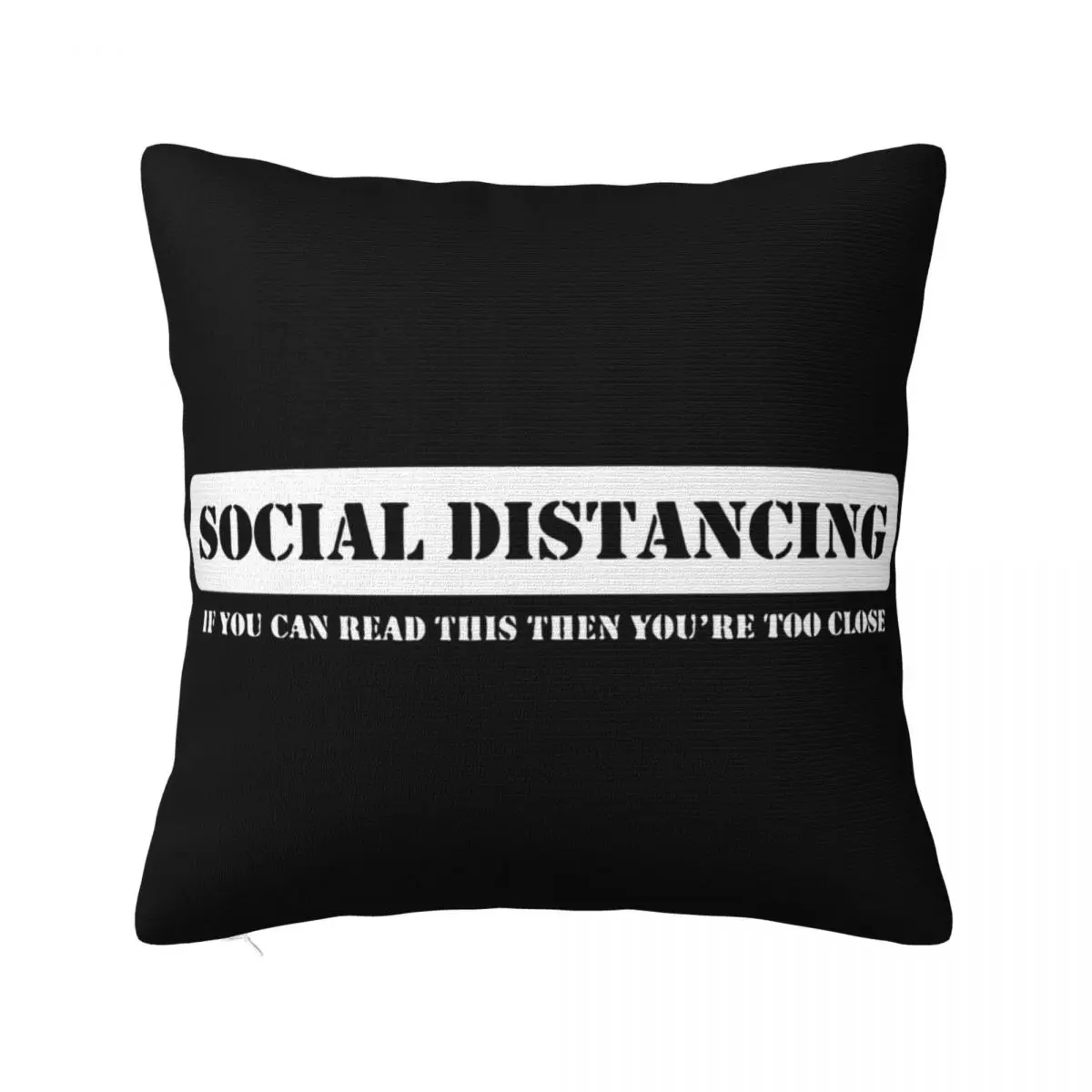 Социальное дистанцирование, если вы можете прочитать это, тогда слишком близко. Оригинальная женская наволочка для детей 2021.