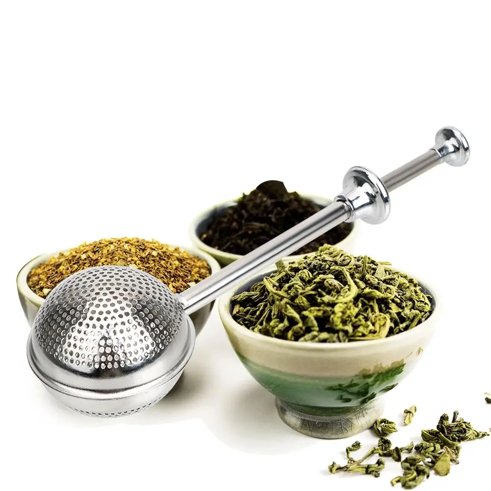 1 PC Spice tea Tool Accessories, Reusable Tea Filter Ball, Stainless Steel Tea Bag, Teapot Adjustable Tea infuser Filter