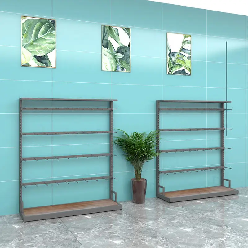 Socks display rack against the wall, mobile phone case, jewelry socks hanger, floor-to-ceiling multi-functional slipper rack