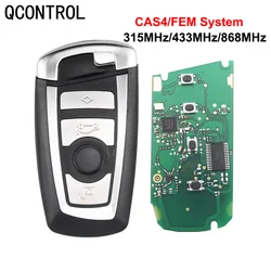 QCONTROL Car Smart Remote Key Keytless Entry for BMW FEM / BDC CAS4/CAS4+ 1 3 5 7 Series 523 528 535 550 318 320 325 328 330