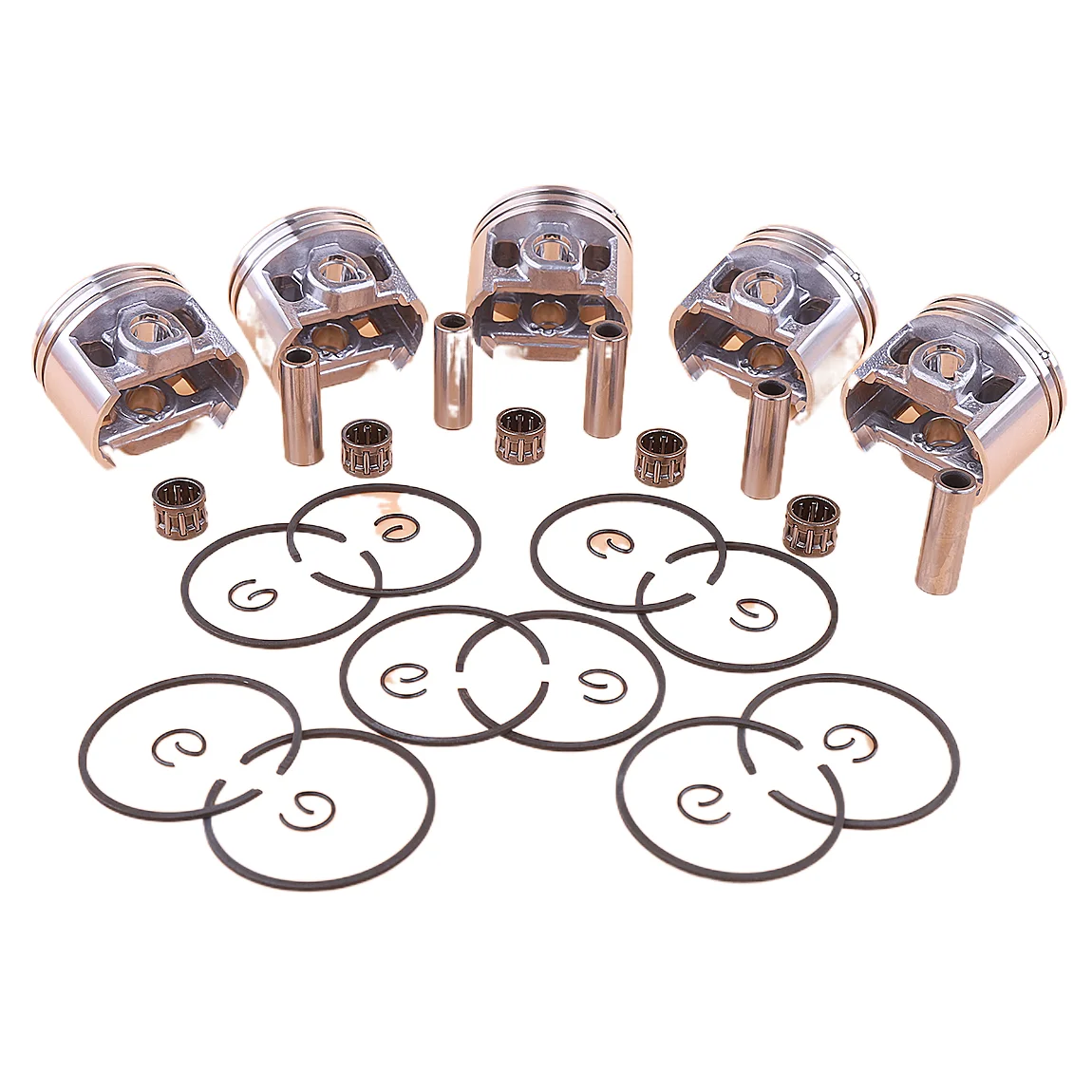 

Комплект поршневых колец, пальцев, стопорных колец и игольчатых подшипников 44,7 мм для бензопилы Stihl MS260 MS 260, запчасть для двигателя 1121 030 2003