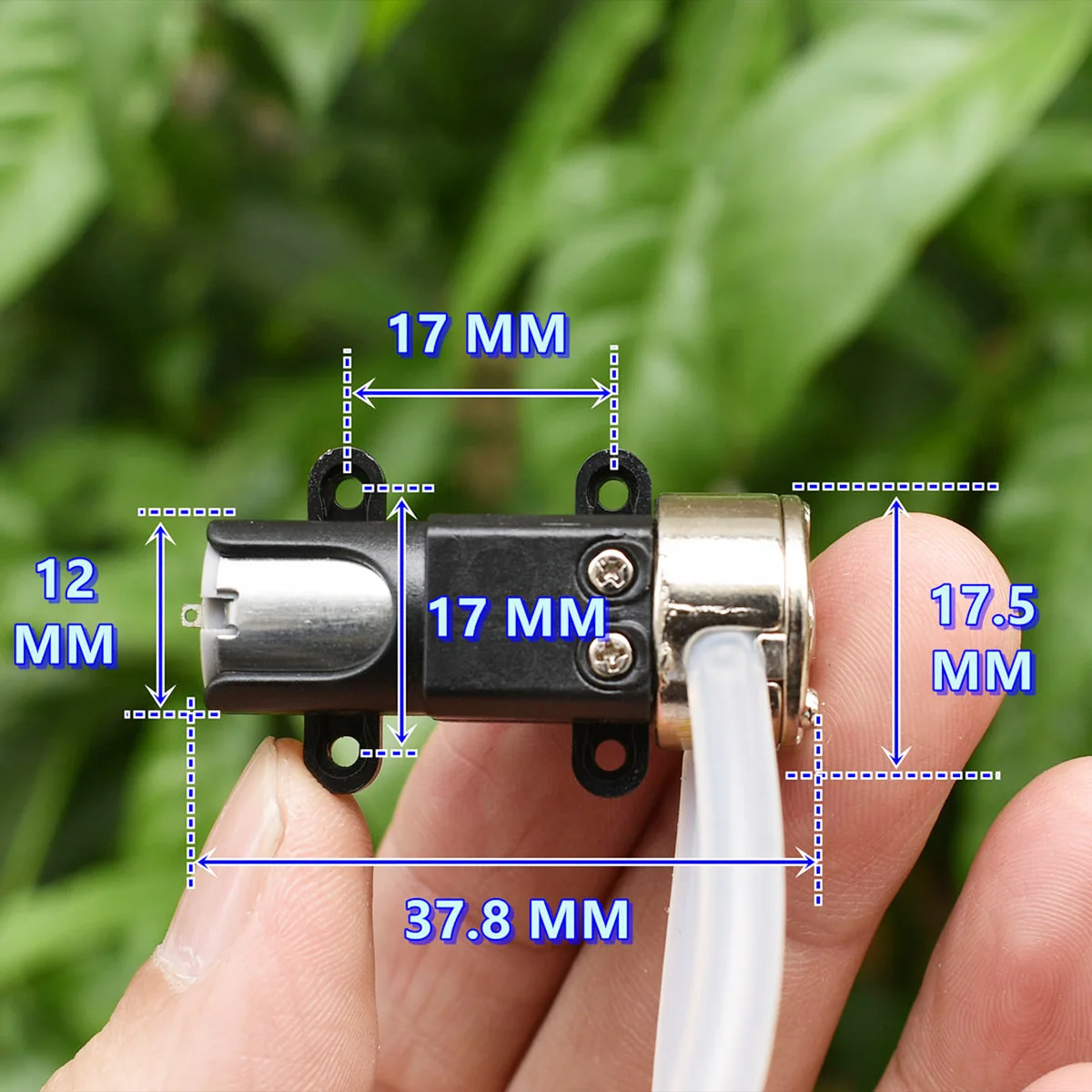 DC 3V 3.7V 4.2V N20 Precision Peristaltic Pump Metal Gear Reduction Motor High Precision Micro Self-priming Metering Pump