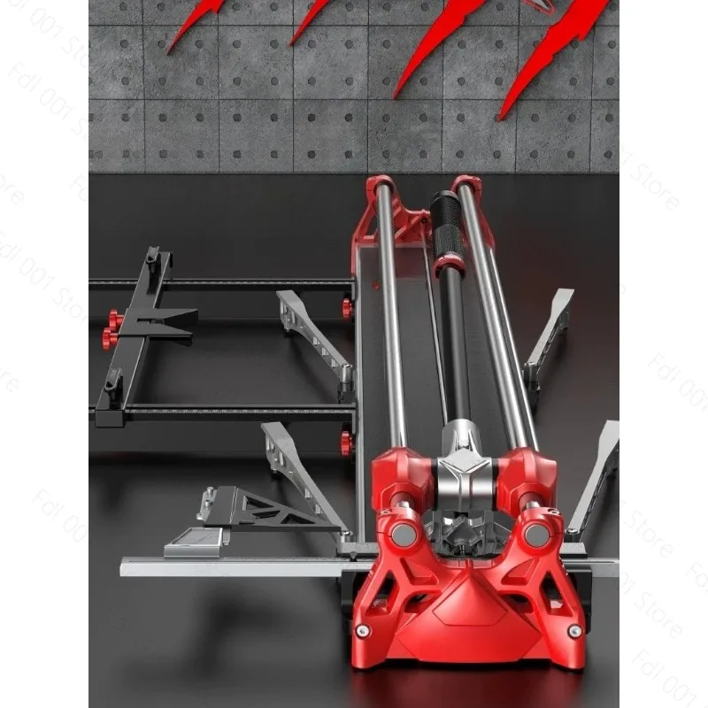 Push Knife Tile Cutter, High-Precision Manual Floor Tile Cutting Tool, Durable Aluminum Alloy Construction Professional Use