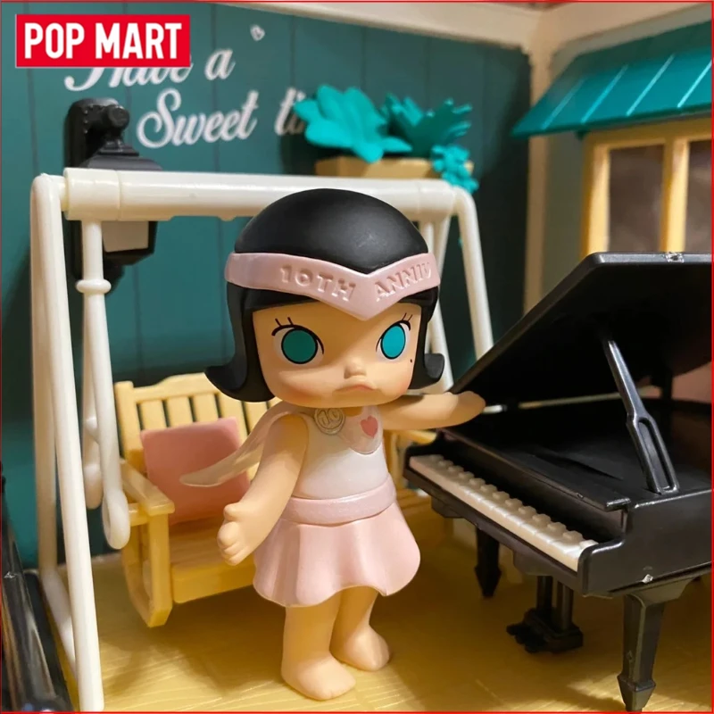 

Genuine POP MART Molly CHASTE GIRL Ten ANNIVERSARY Limited Holiday Gift Collection Ornaments