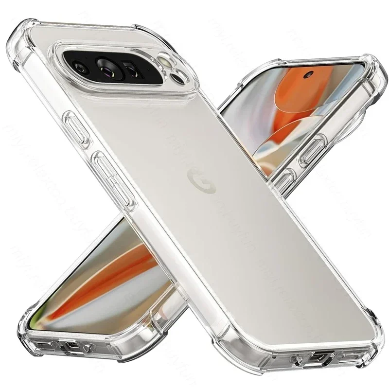 Clear Case for Google Pixel 9 Pro XL 5G Slim Soft TPU Protective Shell Cover on Googe Pixel9 Pixel9Pro Pixle 9 9Pro 9ProXL 2024