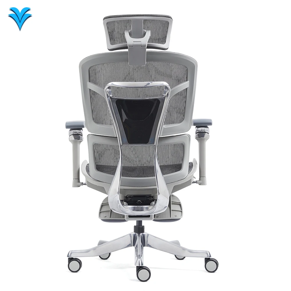 Heavy Duty 6D Armrests High Back Swivel Computer Chair Mesh Gaming Chair Ergonomic Mesh Office Chair with Footrest