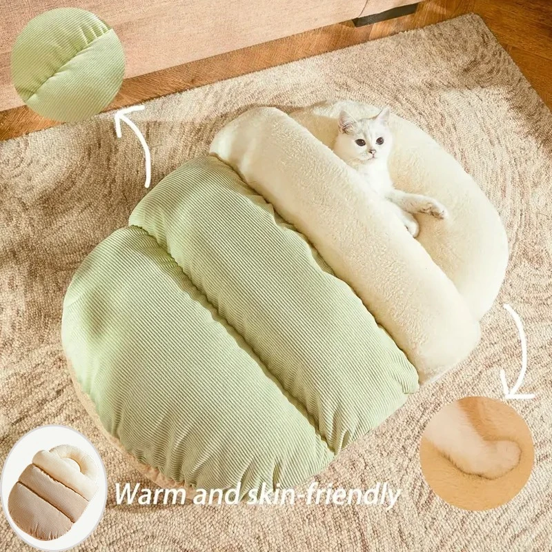 

Slipper-Shaped Dog Bed Sofa, Suitable for All Seasons,Comfortable Sleeping Pad for Small To Medium Dogs and Cats 애완동물집/고양이집 / 개집