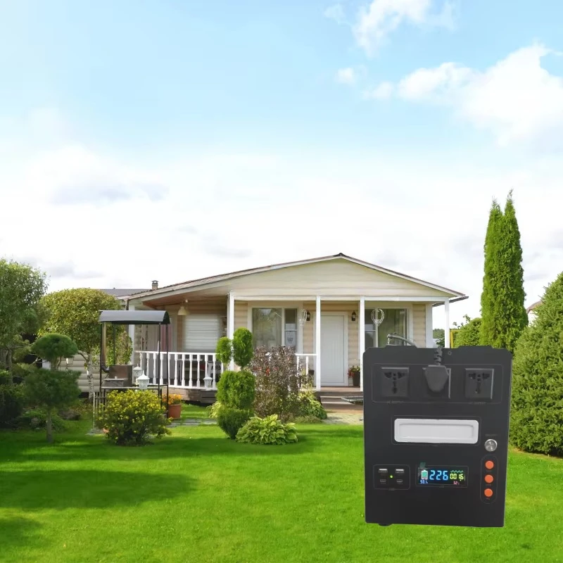 1500W 220V 230V LiFePO4 Battery Power Station Outdoor Camping Portable Power Station Solar Generator