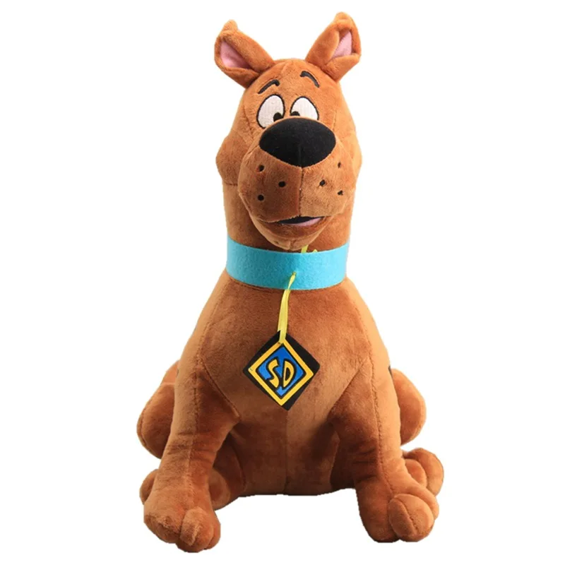 Anime Cartoon Cute Brown Big Dog Breve peluche bambola bambola cuscino letto decorazione divano decorazione regalo per la fidanzata