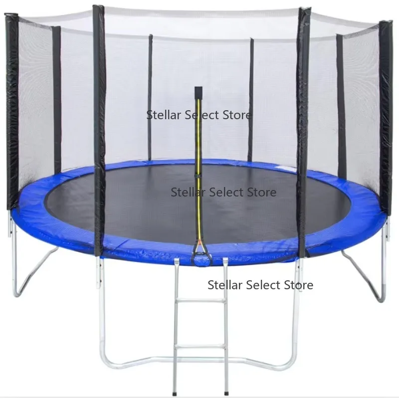 Tengtai Attractive Factory Price Certificated Backyard  Jumping Toys Outdoor Trampoline with Safety Net