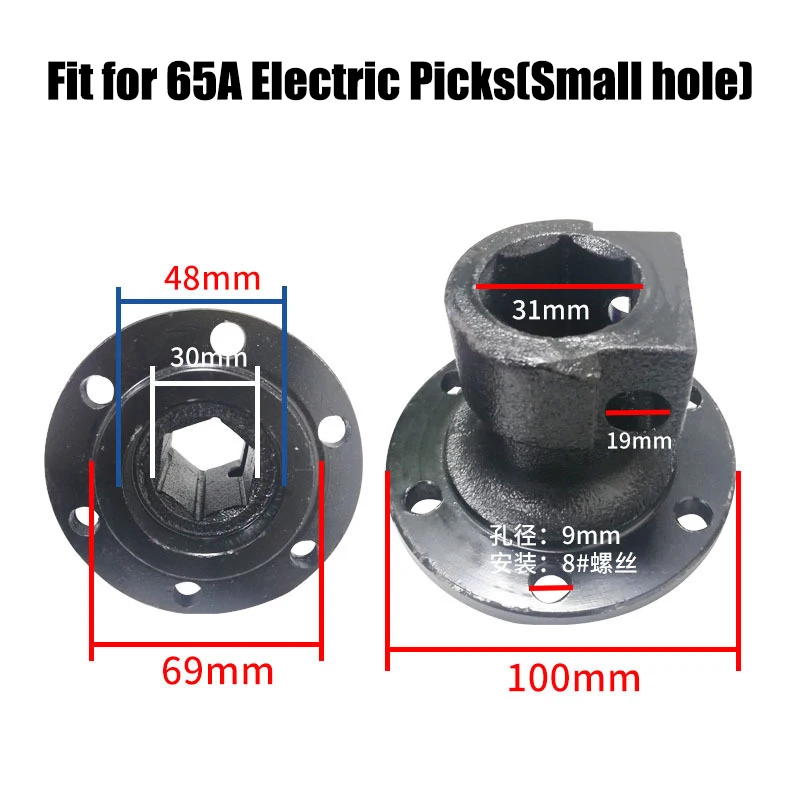M8/m10 65-バネットロックブレーキストッパーセット付き鉄製ヘッド,解体用ハンマー付き