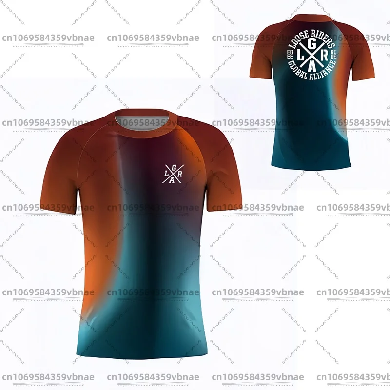 Loose Riders Jersey Mountain Bike Downhill Jersey 2026 Short Sleeve Mountain Bike Shirt Cross Country DH Motorcycle Jersey