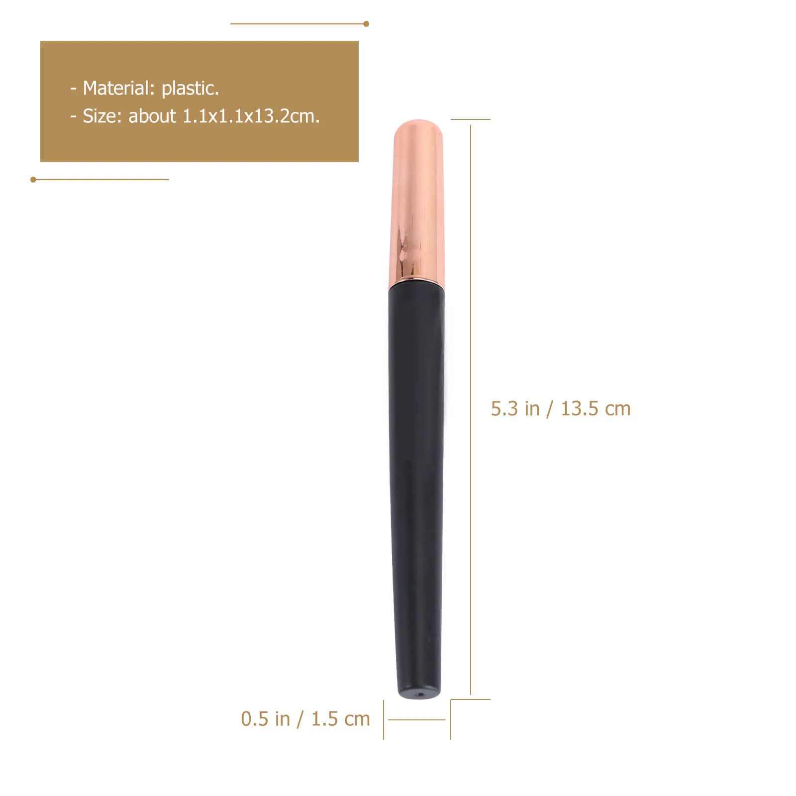 Waterproof Eyeliner Pencil Sweat-Resistant Long-Lasting Makeup Eye Liner For Women Smooth Handle Eyeliner Pen