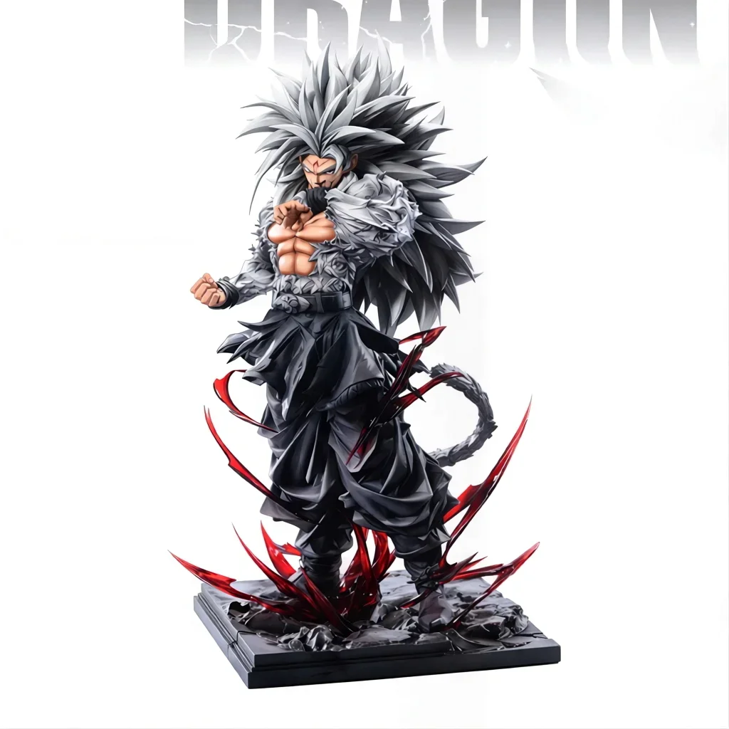 Nueva Figura de Kakarotto Super Saiyan 5 de Dragon Ball de 38 cm, Decoración de Escritorio, Adornos, Mejor Regalo para Niños