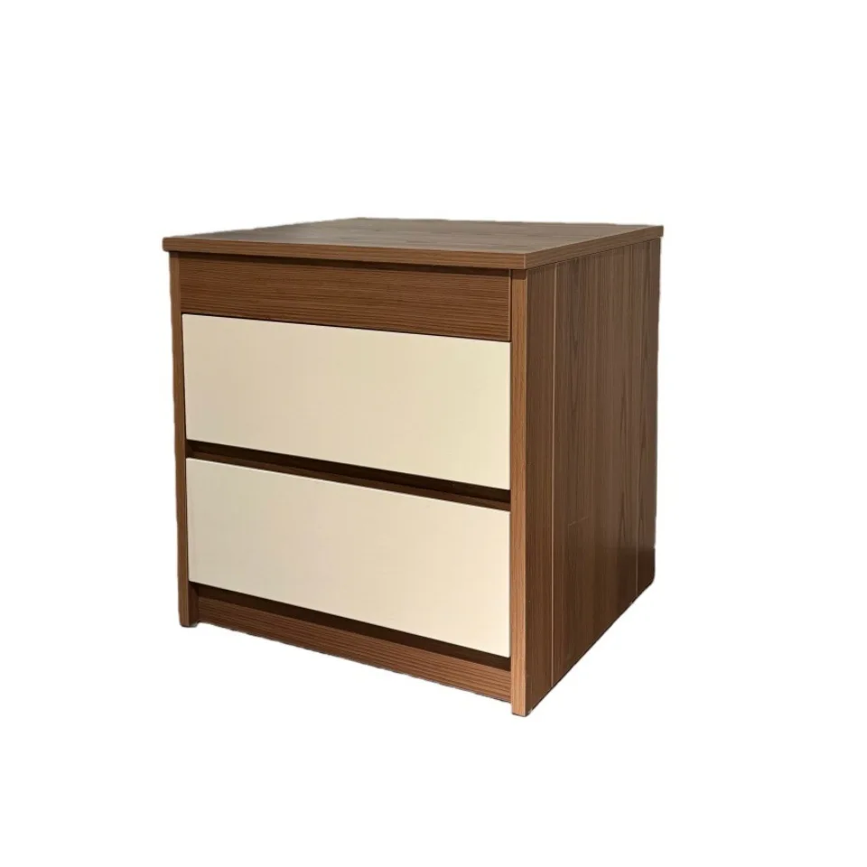 LMM simple hidden compartment bedside table multi-function private money swipe card lock storage dark layer