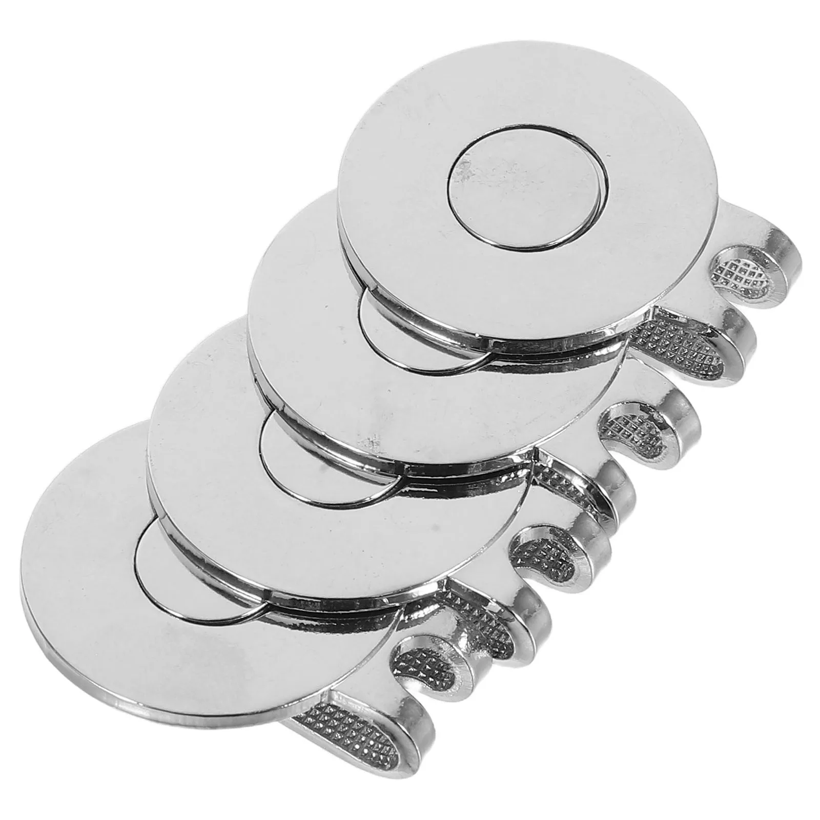 

4 Pcs Golf Ball Mark Cap Attachment Aiming Marker Accessories Holder Position Detachable