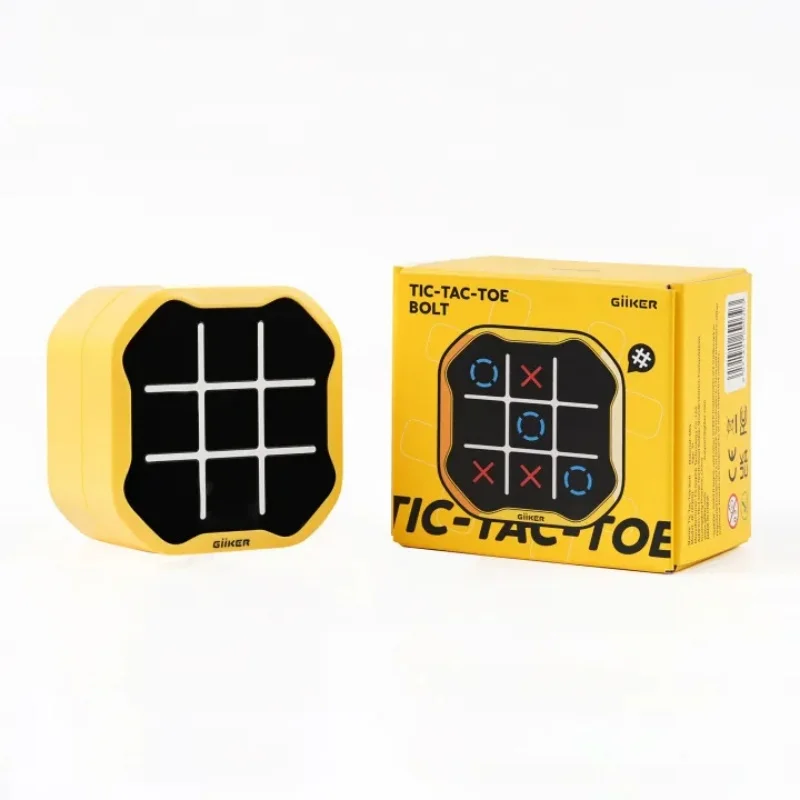 Originale Giiker Super TIC-TAC-TOE BOLT Scacchi Gioco da tavolo per famiglie compatto e portatile Giocattoli di scacchi per regali per bambini