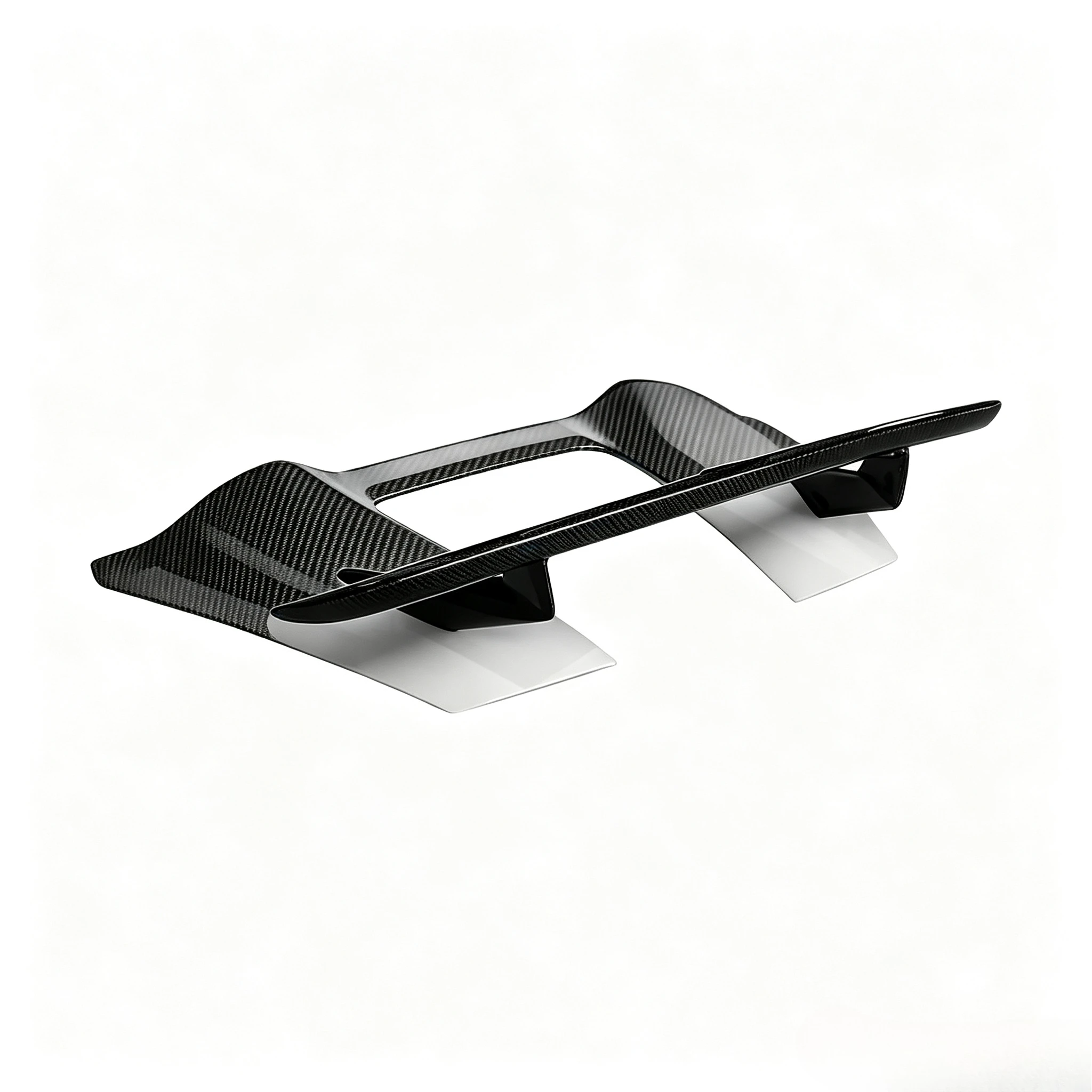 Real Half Carbon Fiber Rear Wing Spoiler for 718 981 982 Boxster Aerodynamic Trunk Rear Diffuser Splitter Accessories