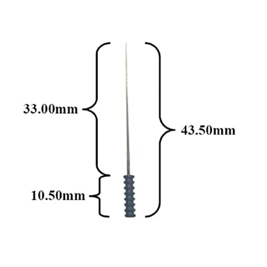 Tip Cleaning Needles for Airl and Air Assisted Airl Spray Tips - Quantity 12
