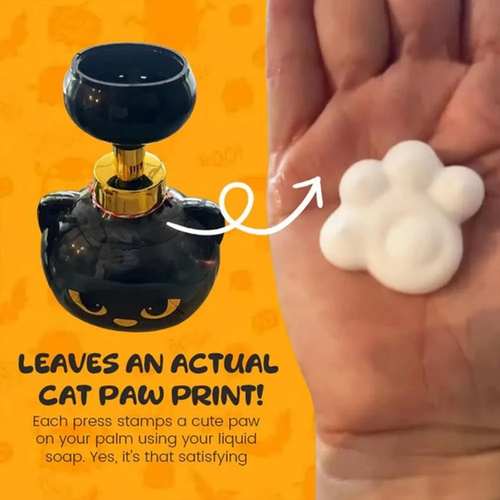 

Cute Cat Paw Foam Soap Dispenser Flower Shape Funny Foam Soap Pump Bottles Manual Press Refillable Shampoo Pump Container