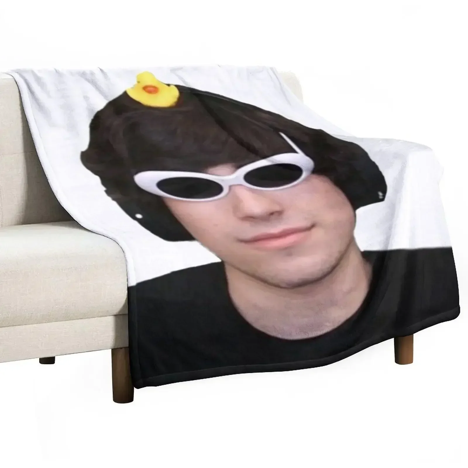 

GeorgeNotFound | Dream smp Throw Blanket Breathable Lightweight Blanket for Adults Kids